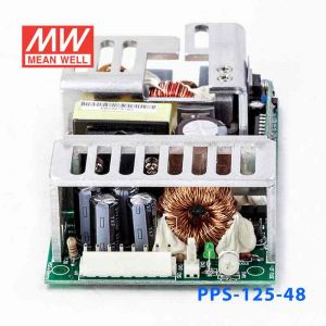 PPS-125-48  125W  48V 2.6A  单路输出带PFC功能无外壳PCB板明纬开关电源