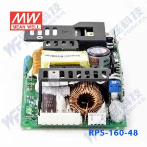 RPS-160-48  160W  48V 3.25A  单路输出微漏电PFC医用无外壳明纬开关电源