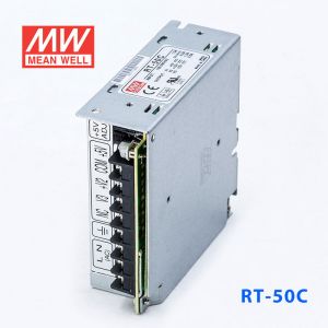 RT-50C台湾明纬5V正负15V三路开关电源50W 5V4A+15V1.5A-15V0.5A