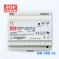 DR-100-12 100W 12V7.5A 单路输出Class II DIN导轨安装明纬开关电源