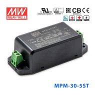 MPM-30-48ST明纬30.2W 80~264V输入48V0.63A输出医疗基板型电源