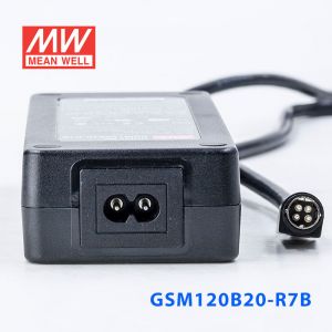 GSM120B20-R7B 120W 20V6A输出明纬高能效医疗型外置桌面型电源适配器