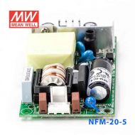 NFM-20-5  20W  5V 4.4A  微漏电PCB板单路输出板上插装型医用明纬开关电源