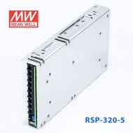 RSP-320-5 320W 5V60A 单路输出带功率因素校正超薄型明纬开关电源