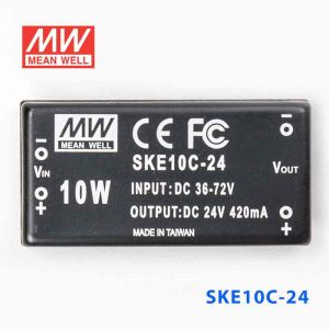 SKE10C-24  10W  36~72V  输入  24V  单路输出明纬DC-DC转换模块电源