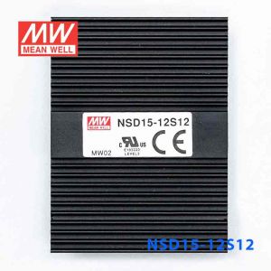 NSD15-12S12  15W  9.4~36V  输入 12V 稳压输出板上安装型明纬DC-DC变换电源