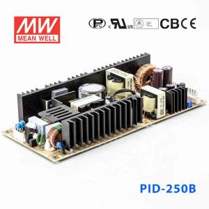 PID-250B  250W +24V 9.4A +5V 5A  隔离双路输出带PFC功能无外壳PCB板明纬开关电源