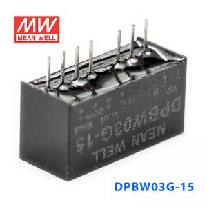 DPBW03G-15 3W 18~75V 转  ±15V 0.2A 稳压双路输出DC-DC模块电源