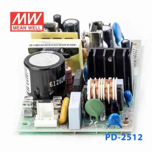 PD-2512  25W +12V 1.2A -12V 1.2A  双路输出无外壳PCB板明纬开关电源