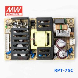 RPT-75C  75W +5V 8A +15V 3A -15V 1A 三路输出绿色明纬医用无外壳电源