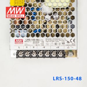  LRS-150-48 158.4W 48V3.3A输出（输入电压开关选择型)明纬超薄高性能开关电源