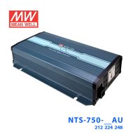 NTS-750-224AU明纬24V38A输出纯正弦波DC-AC逆变器