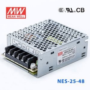 NES-25-48 25W 48V 0.57A 单路输出CCC认证明纬开关电源(NE系列)