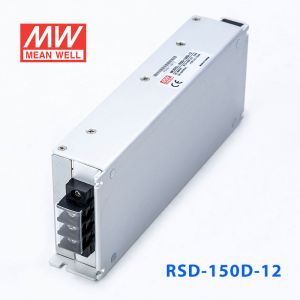 RSD-150D-12 150W  57.6~154V 输入 12V 12.5A  输出铁道专用明纬DC-DC转换电源 