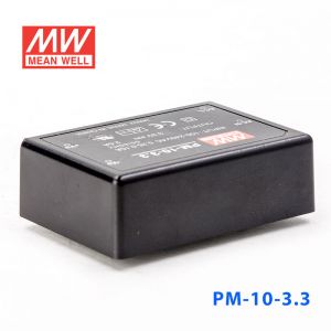 PM-10-3.3  10W  3.3V 2.5A  微漏电塑封Class2单路输出板上型医用明纬开关电源