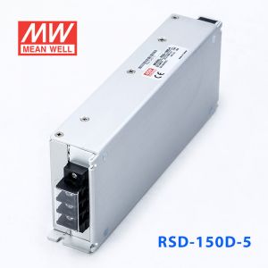 RSD-150D-5  150W  57.6~154V 输入  5V 30A  输出铁道专用明纬DC-DC转换电源 