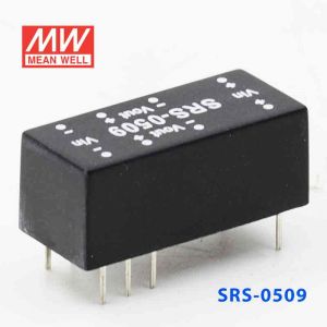 SRS-0509  0.5W  5V-9V  稳压单组输出明纬DC-DC转换模块电源