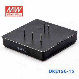 DKE15C-15  15W  36~72V  输入  ±15V  双路输出明纬DC-DC转换模块电源