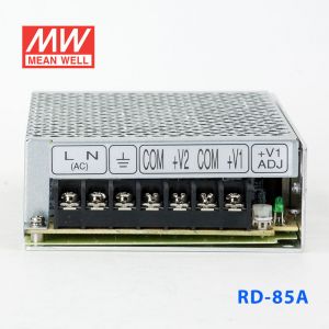 RD-85A台湾明纬5V12V 双路开关电源85W直流稳压5V8A+12V4A