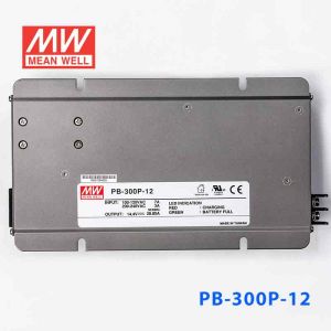 PB-300P-12 300W 14.4V21A 带PFC明纬优化三段式铅酸电池充电器 