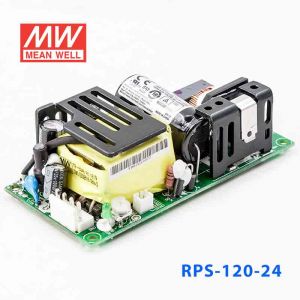 RPS-120-24 120W 24V 3.5A 单路输出微漏电低空载损耗医用无外壳明纬开关电源