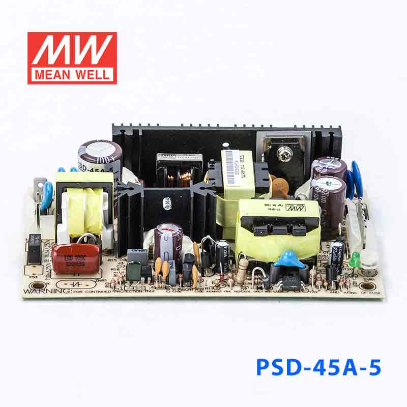 PSD-45A-5  45W  9.2~18V  输入 5V 6A  单路输出PCB板明纬DC-DC变换电源