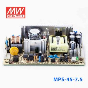 MPS-45-7.5 45W 7.5V5.4A 单路输出微漏电医用无外壳明纬开关电源