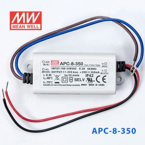 APC-8-350 8W 11-23V  350mA 明纬牌恒流输出防水塑壳LED照明电源