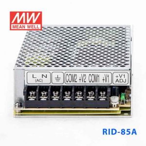 RID-85A台湾明纬5V12V隔离双路电源78W直流稳压5V8A+12V4A