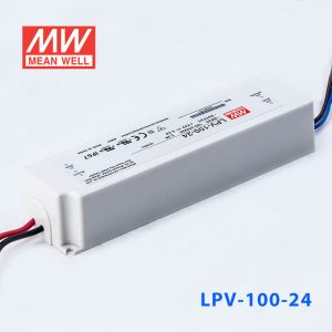 LPV-100-24   100W   24V   4.2A 明纬牌恒压输出IP67防水塑壳LED照明电源