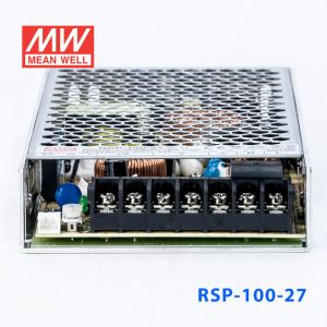 RSP-100-27 100W 27V3.8A单路输出低厚度带功率因素校正CCC认证明纬开关电源