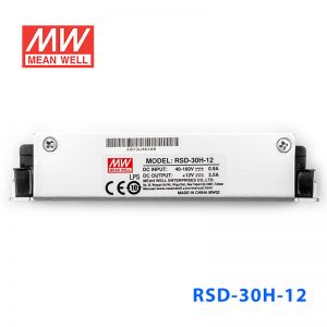 RSD-30H-12 30W 40~160V输入 12V 2.5A 输出铁道专用明纬DC-DC转换电源