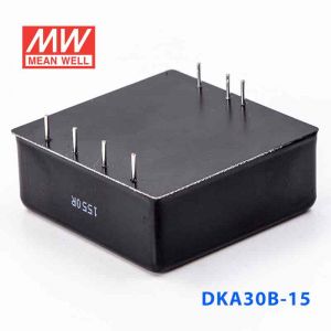 DKA30B-15  30W  18~36V  输入  ±15V  双路输出明纬DC-DC转换模块电源