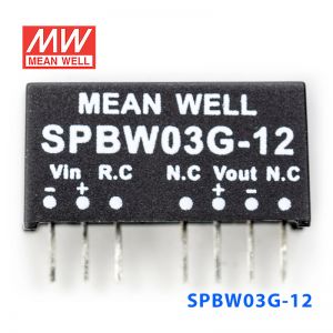 SPBW03G-12 3W 18~75V 转 12V 0.25A 稳压单路输出DC-DC模块电源