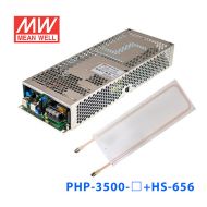 PHP-3500-24+HS-656明纬24V145A3500W左右传导冷却型PFC功能电源