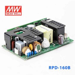 RPD-160B  160W 5V 12A 24V 3.6A  双路输出微漏电PFC医用无外壳明纬开关电源