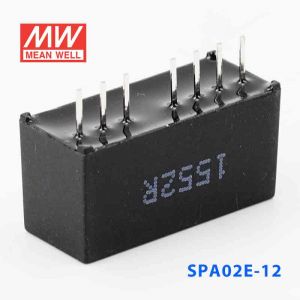 SPA02E-12  2W  4.5~9V  输入 12V  稳压单路输出明纬DC-DC转换模块电源