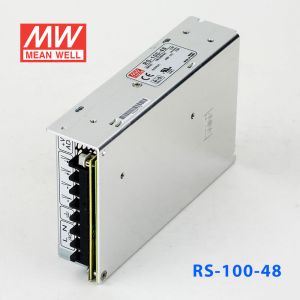 RS-100-48 100W 48V2.3A 单路输出明纬电源(G3系列-高性能内置有外壳)