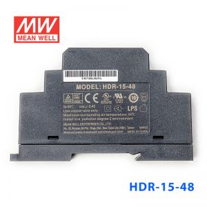 HDR-15-48 15W 48V 0.32A  单路输出明纬超薄型导轨安装电源