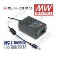 GSM36B18-P1J 36W 18V2A输出明纬高能效医疗型IEC320-C8插口电源适配器