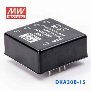 DKA30B-15  30W  18~36V  输入  ±15V  双路输出明纬DC-DC转换模块电源