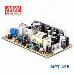 MPT-45B  45W  +5V 5A +12V 2.5A -12V 0.5A  三路输出微漏电医用无外壳明纬开关电源