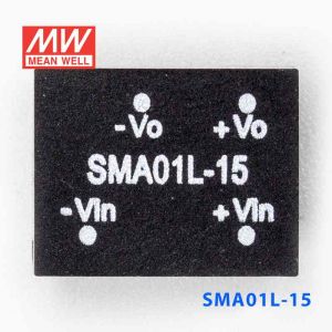 SMA01L-15  1W  5V-15V  非稳压单路输出明纬DC-DC转换模块电源