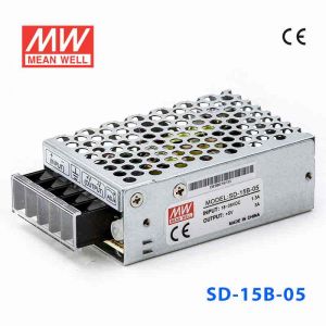 SD-15B-5  15W  18~36V  输入 5V 3A  输出有外壳明纬DC-DC转换电源