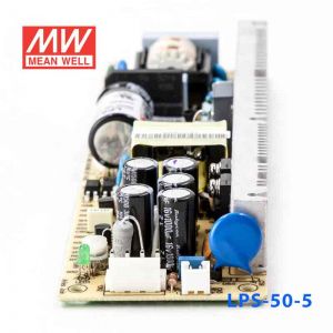 LPS-50-5  50W  5V 10A  单路输出无外壳窄条PCB板明纬开关电源