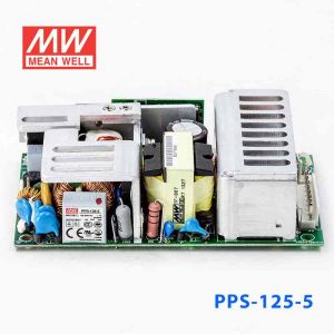 PPS-125-5  100W  5V 20A  单路输出带PFC功能无外壳PCB板明纬开关电源