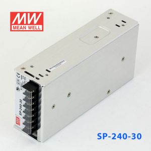 SP-240-30 240W 30V8A 单路输出带PFC功能明纬开关电源