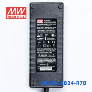 GSM220B24-R7B 220W 24V9.2A输出明纬高能效医疗型外置桌面型电源适配器