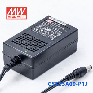 GST25A09-P1J 25W 9V2.55A高效能低空载损耗绿色节能桌上型适配器