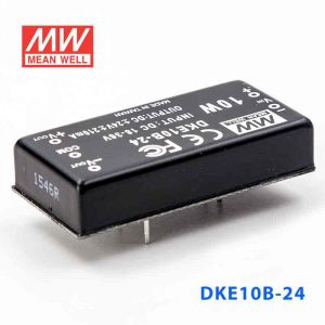 DKE10B-24  10W  18~36V  输入  ±24V  双路输出明纬DC-DC转换模块电源